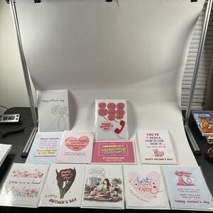 Lot of 12 Happy Mothers Day Cards with Envelopes